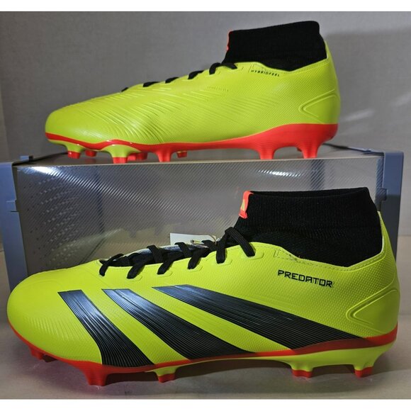 Adidas Unisex PREDATOR League Sock FG Football /Soccer Cleats  Size M- 10/W-11 - Picture 1 of 16